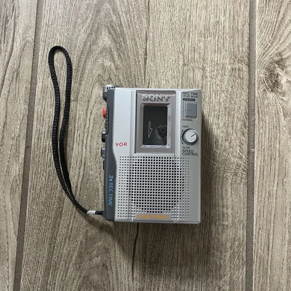 Sony TCM-200DV Cassette Voice Recorder Player Tested Fully Working
